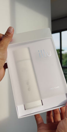 Testimonio: cliente usando el producto